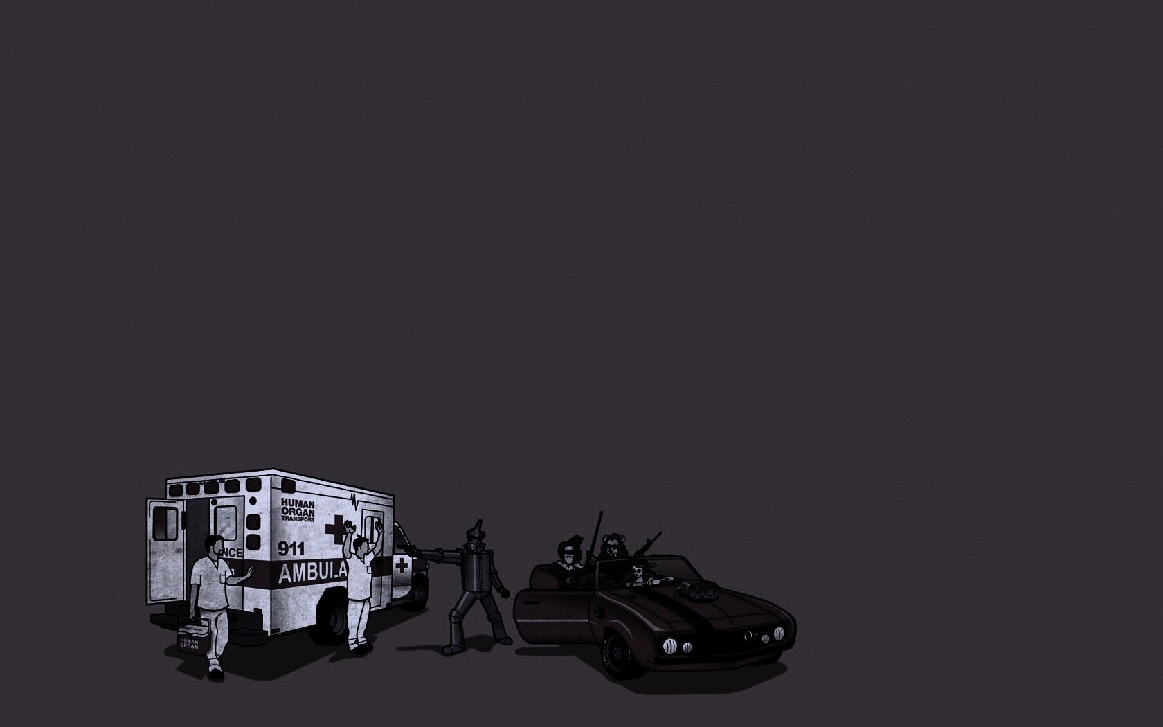 Железный дровосек крадет сердце обои