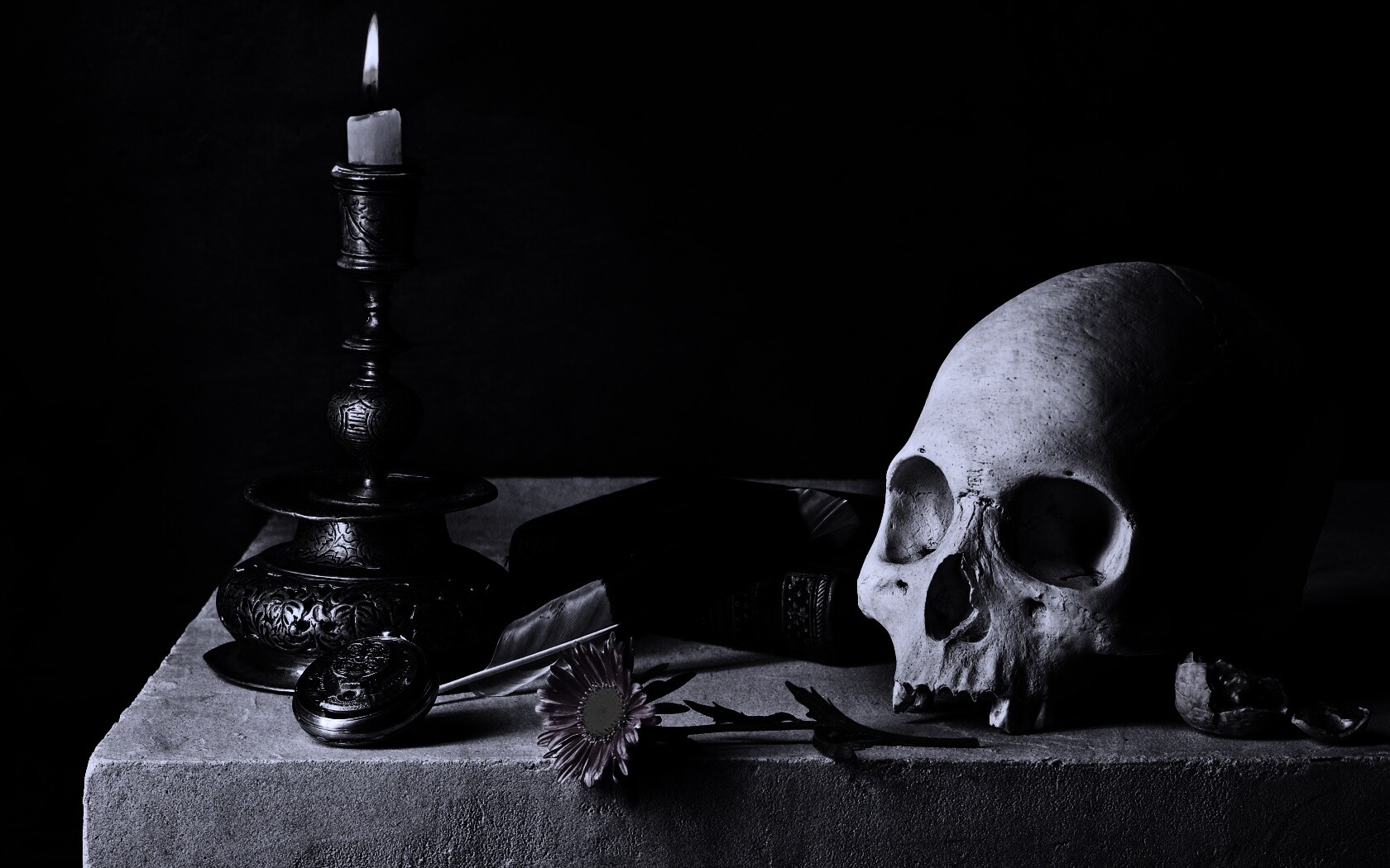 Проблеск в темноте обои