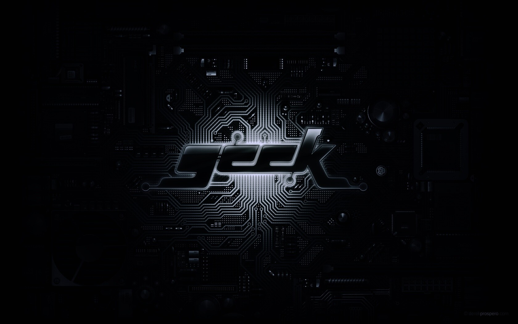 Печатная плата Geek обои