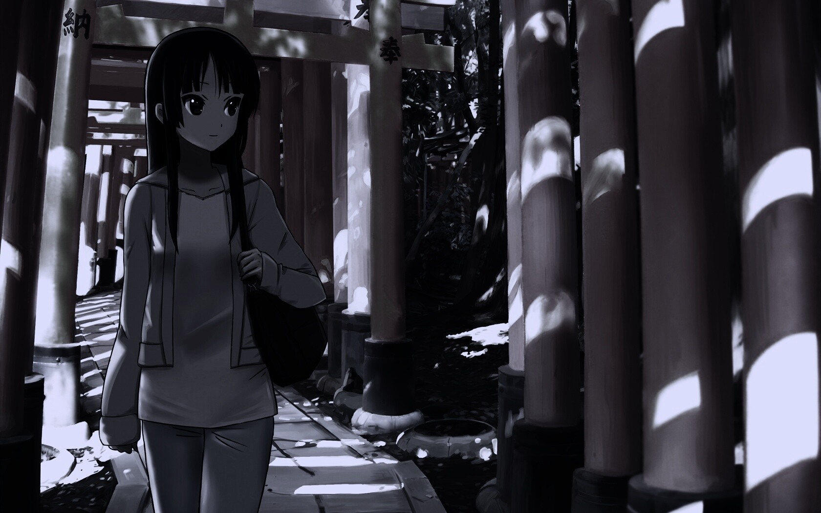 Акияма Мио обои