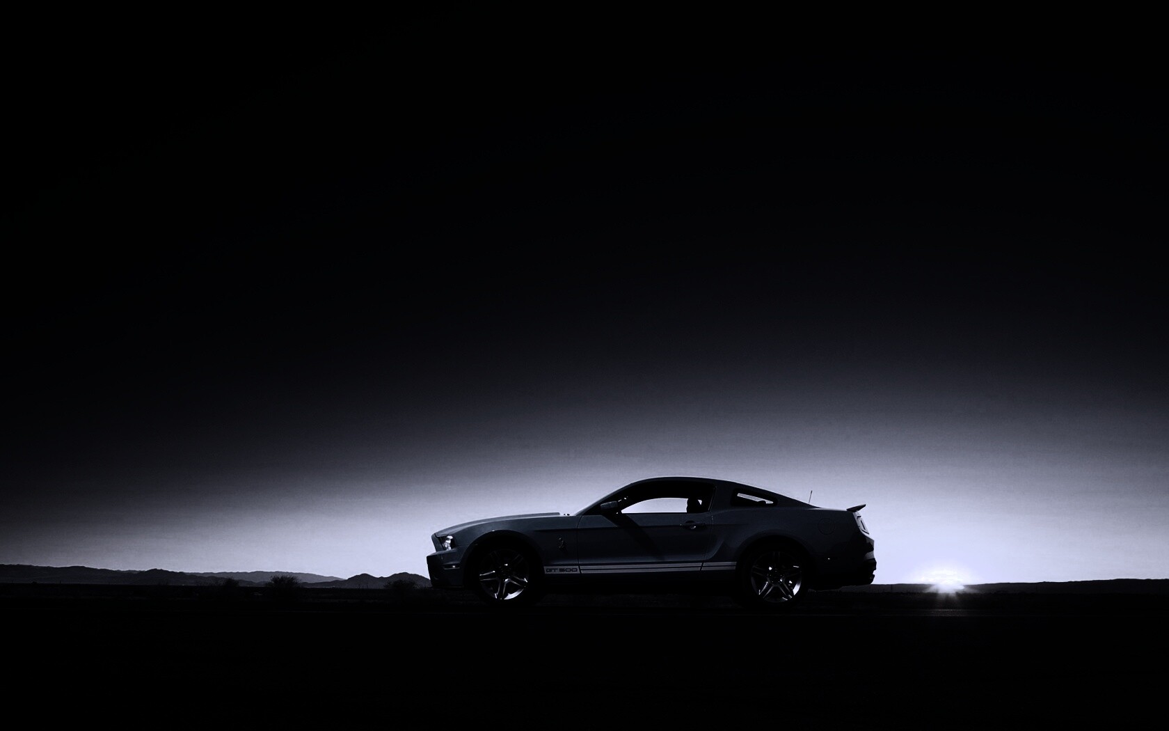 Синий форд мустанг обои