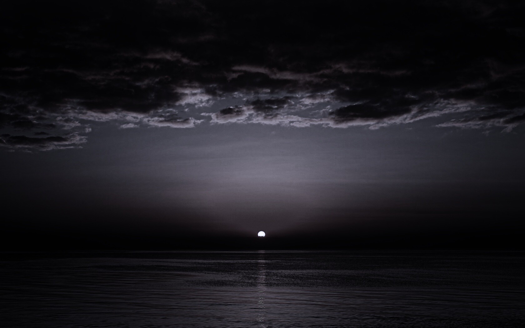 Багровый закат обои