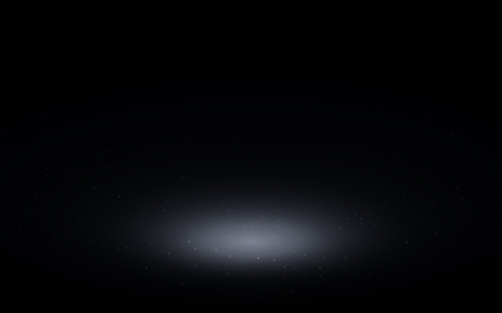 Свечение в ночном небе обои