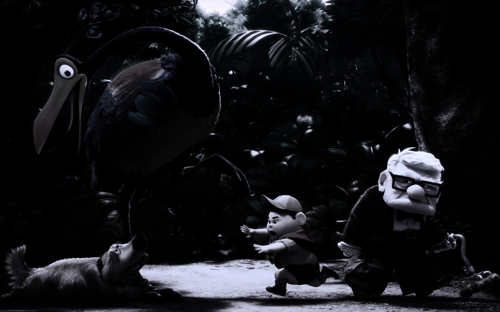 Герои мульфильма "Вверх" обои