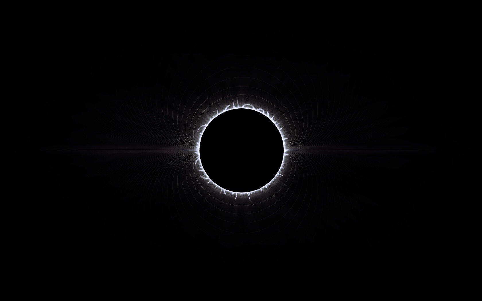 Солнецное затмение обои