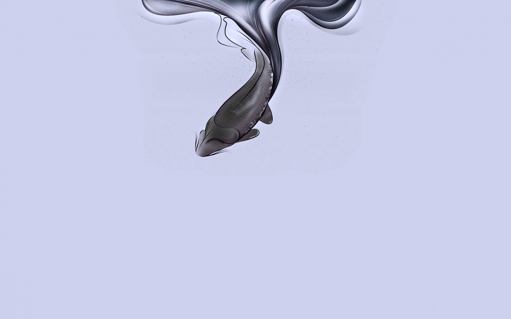 Золоая рыбка  обои