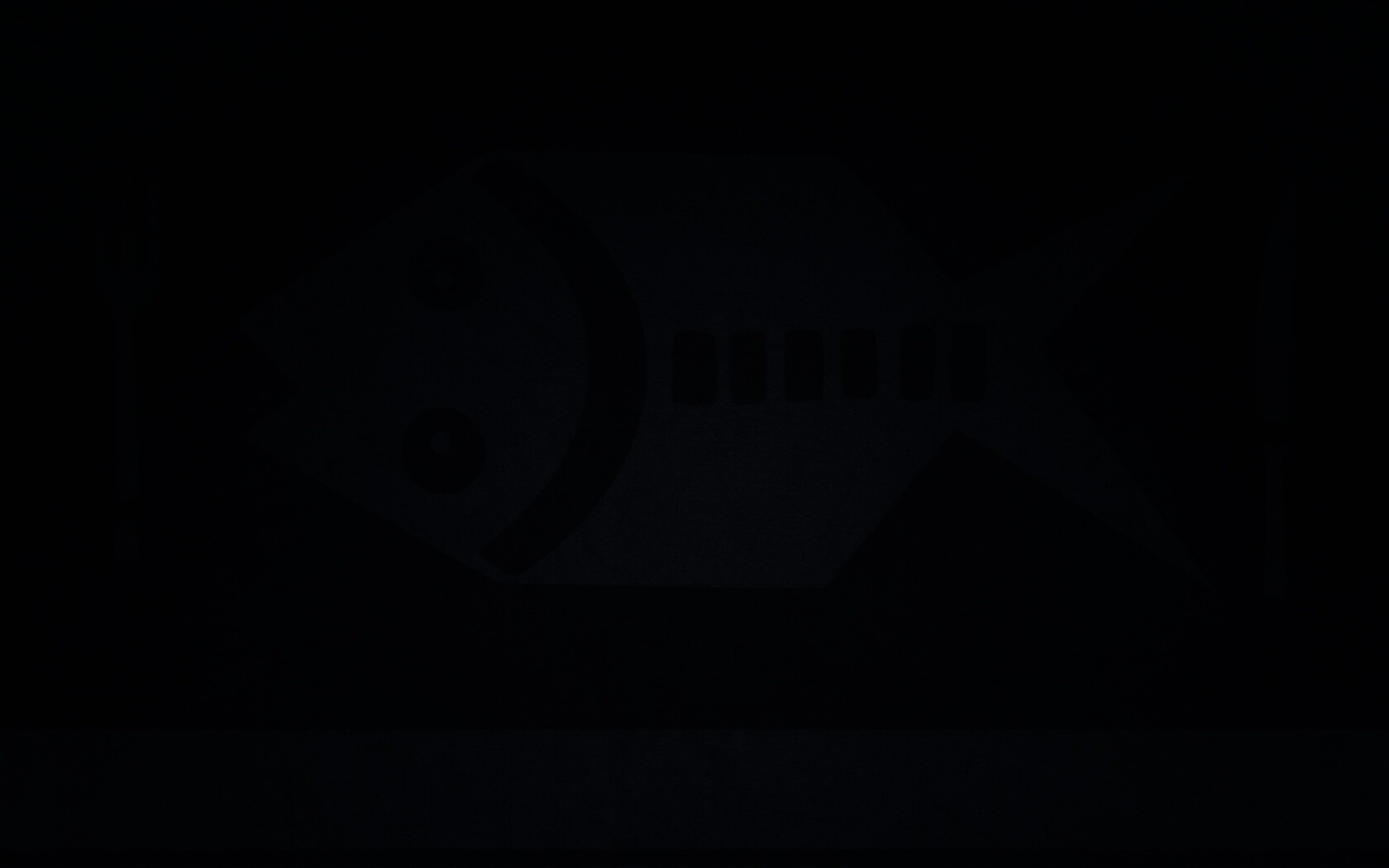 Вилка слева, нож справа обои