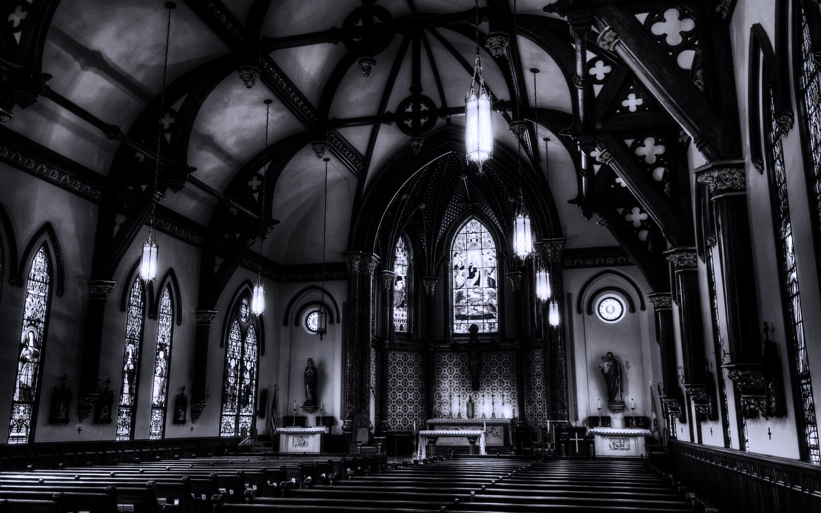 Внутреннее убранство собора обои