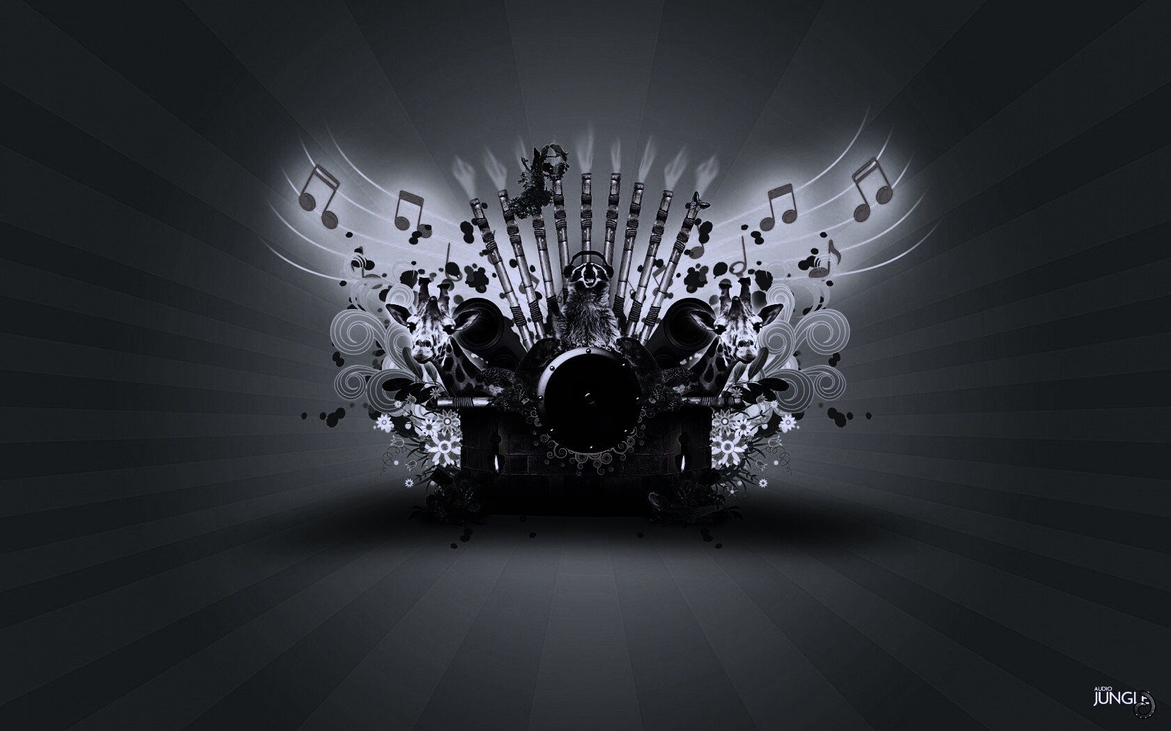 Музыка джунглей обои