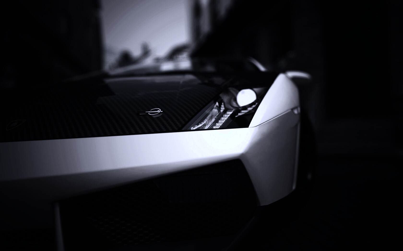 Lamborghini с карбоновым багажником обои