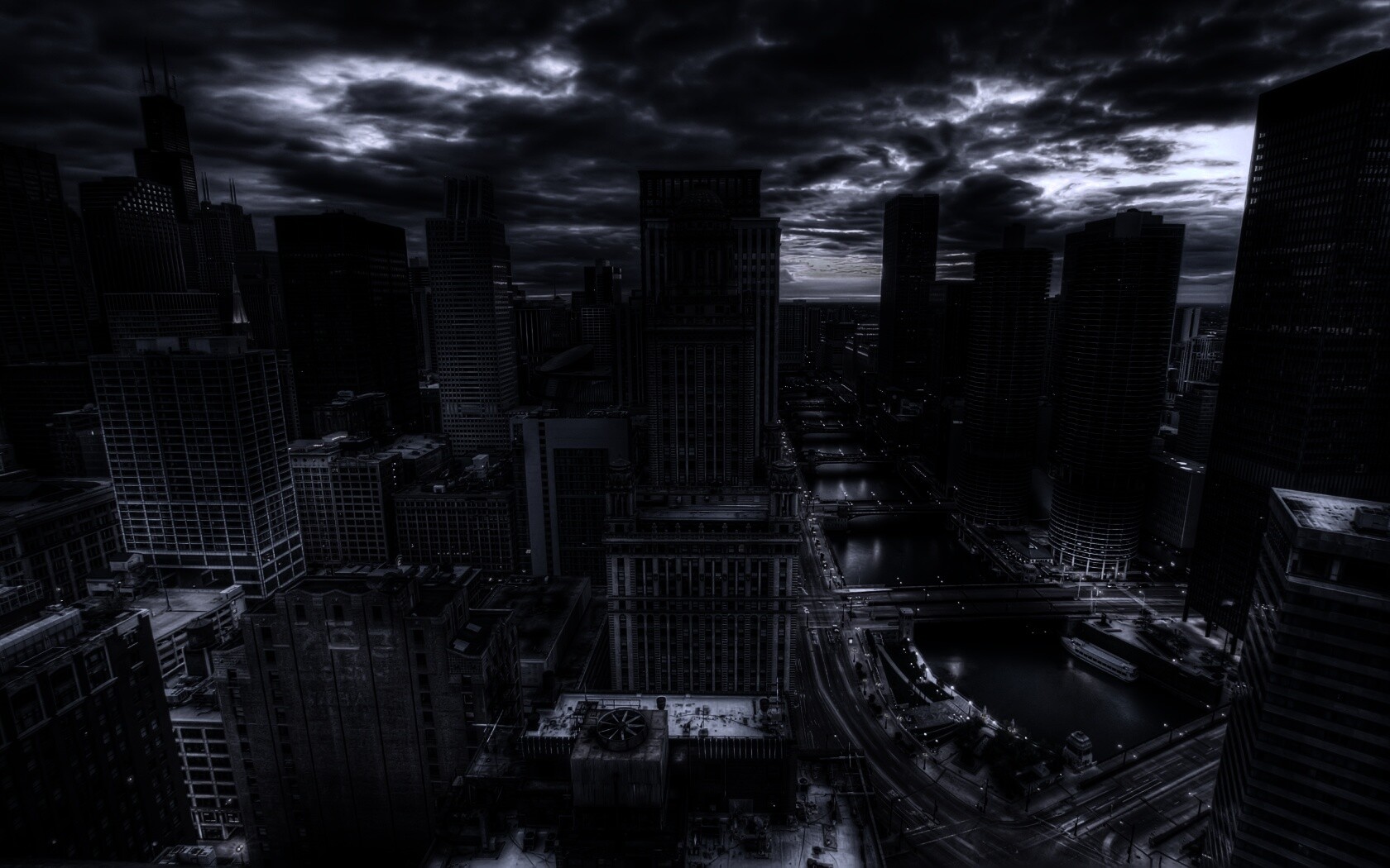 Призрачный город обои