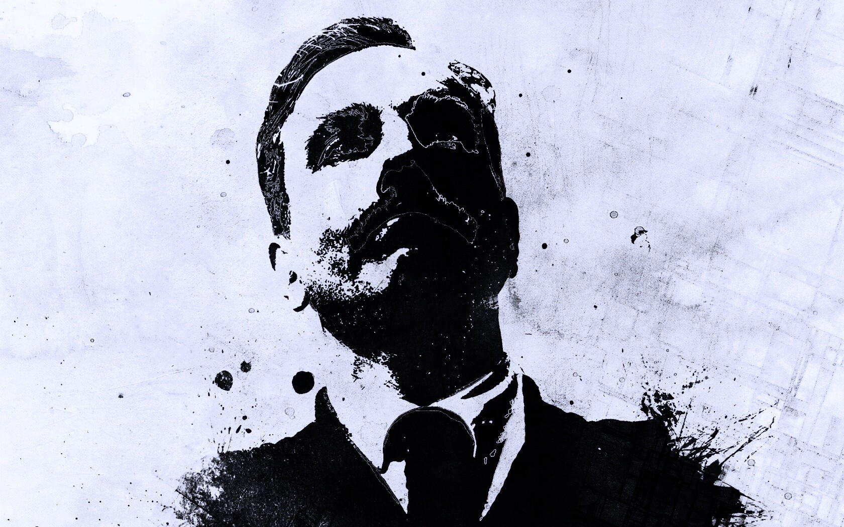 Мужчина в костюме обои