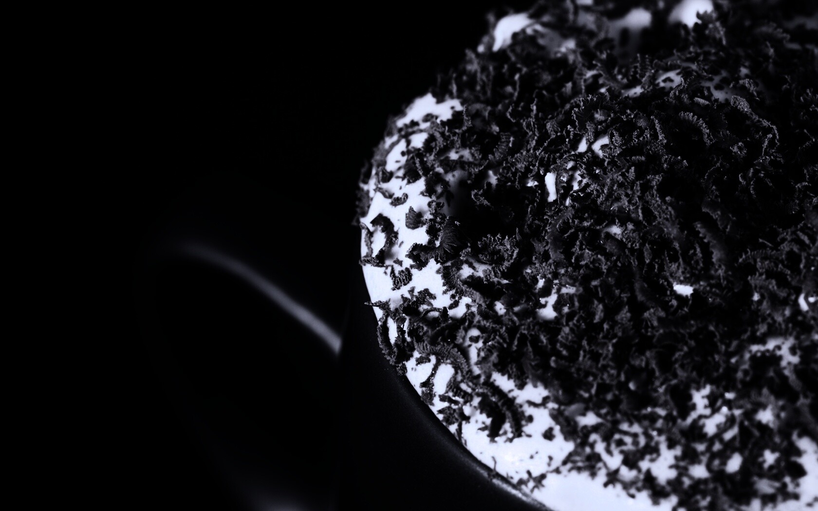 Кофе со сливками и шоколадом обои