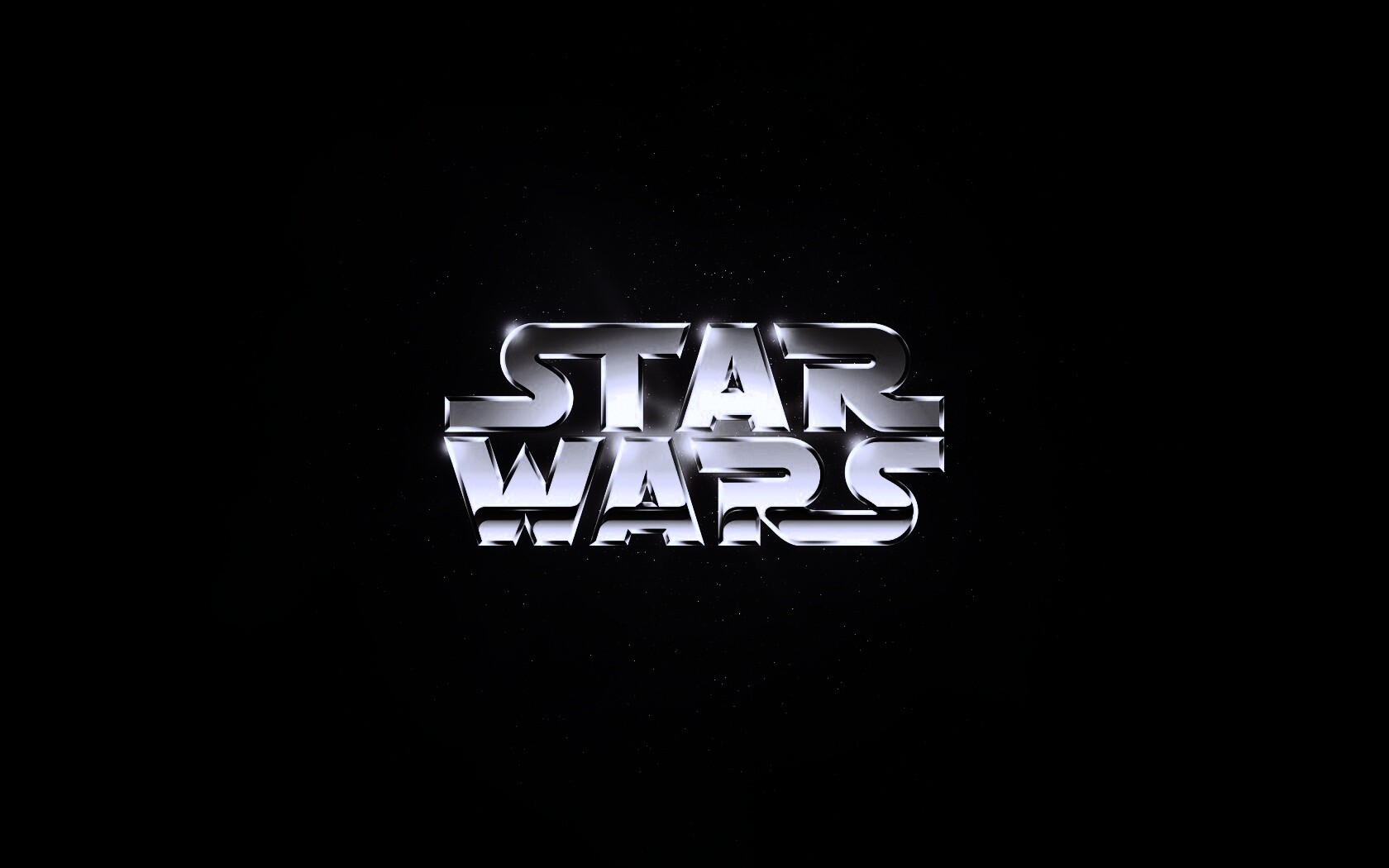 Золотой логотип Star Wars обои