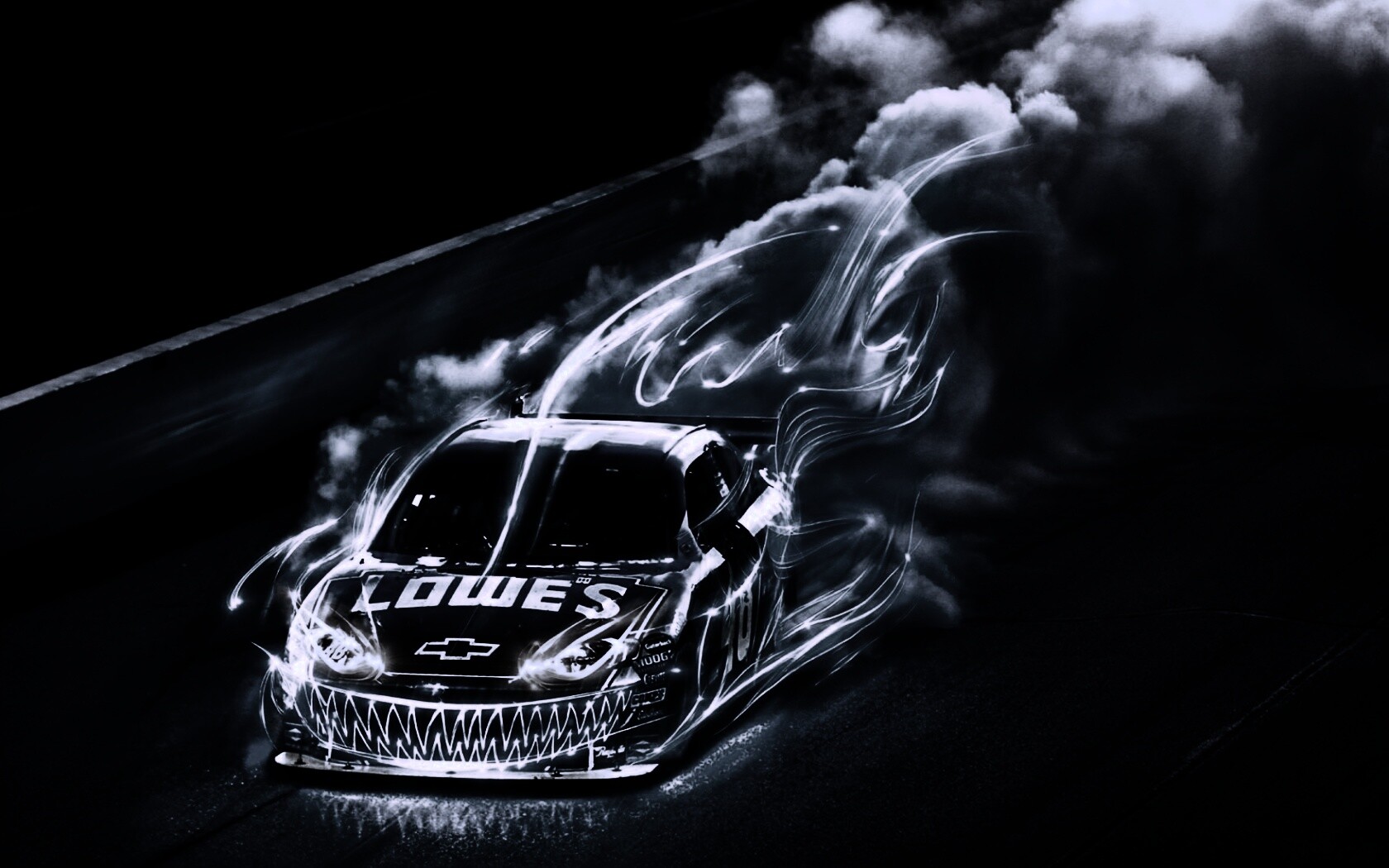 Дорожный монстр обои