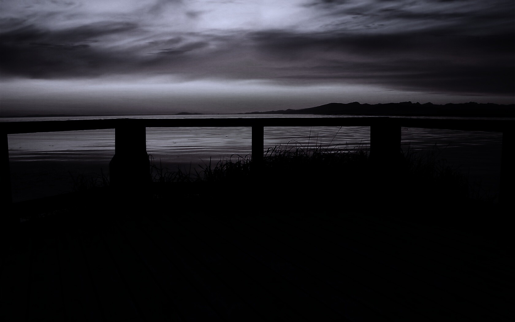 Терасса на море обои