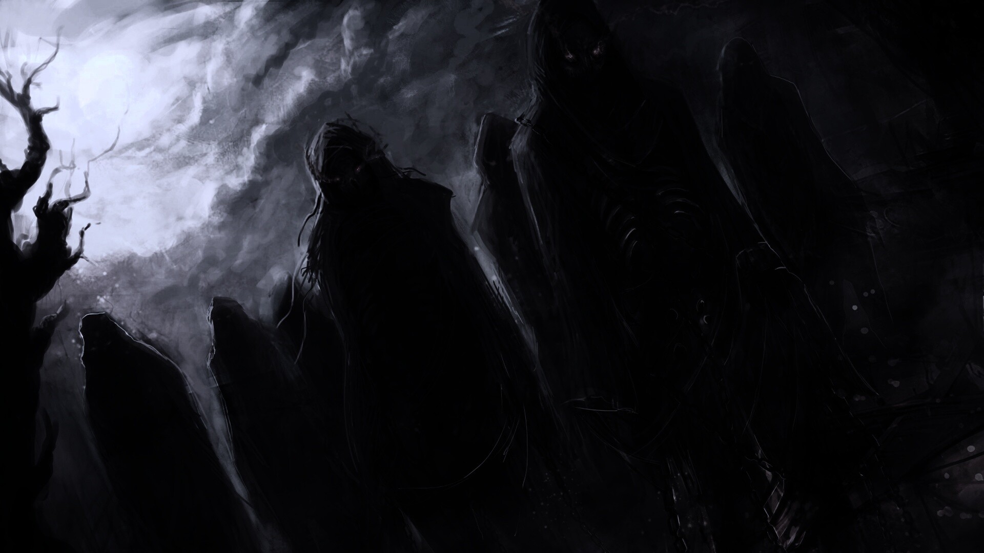 Посланники смерти обои