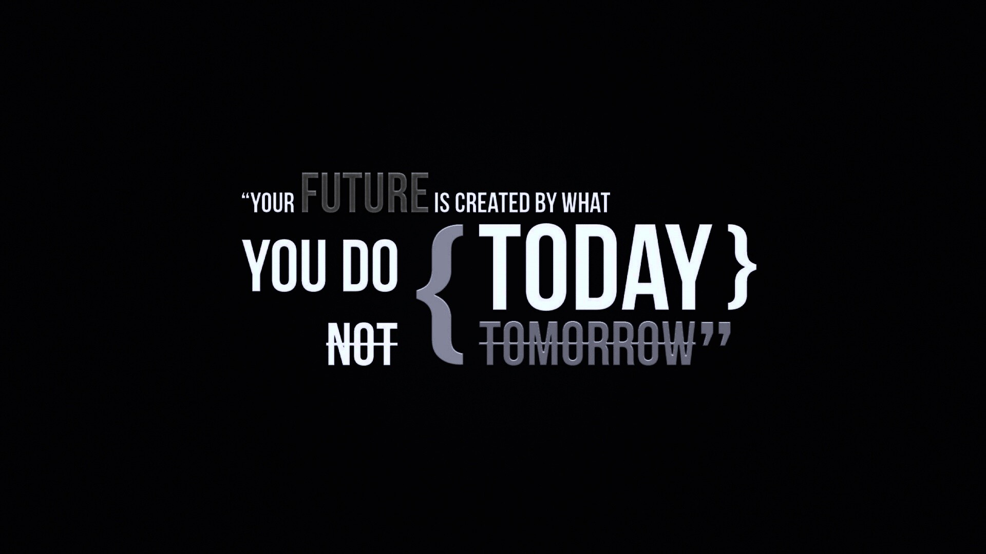 Действуй сегодня обои