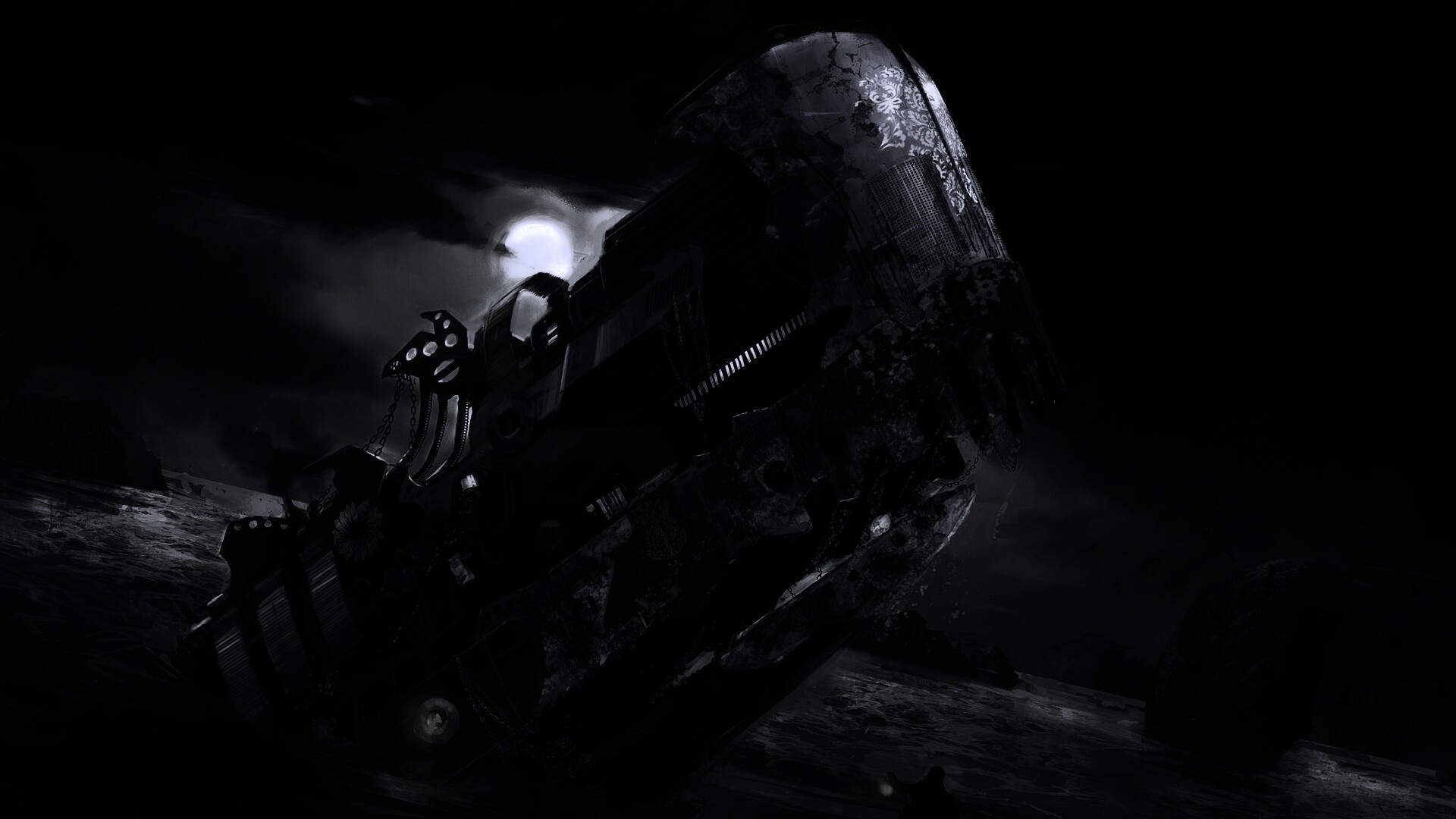 Механический кашалот обои