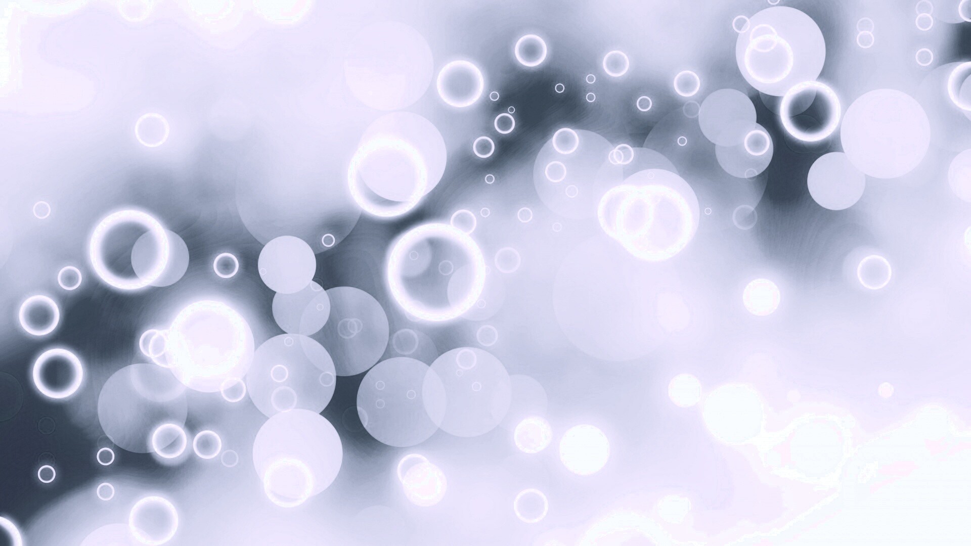 Белые круги и блики обои