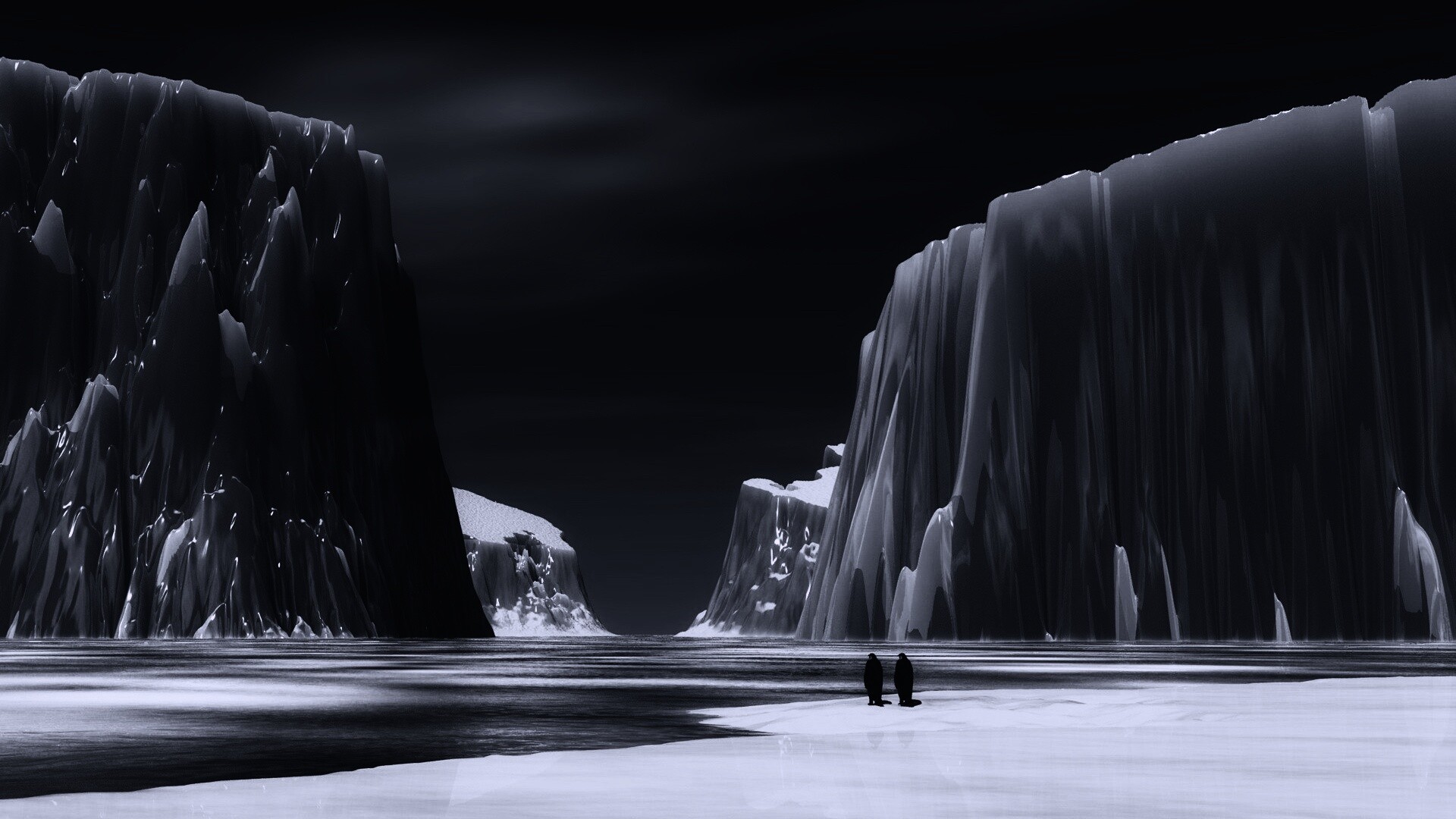 Ледяные горы обои