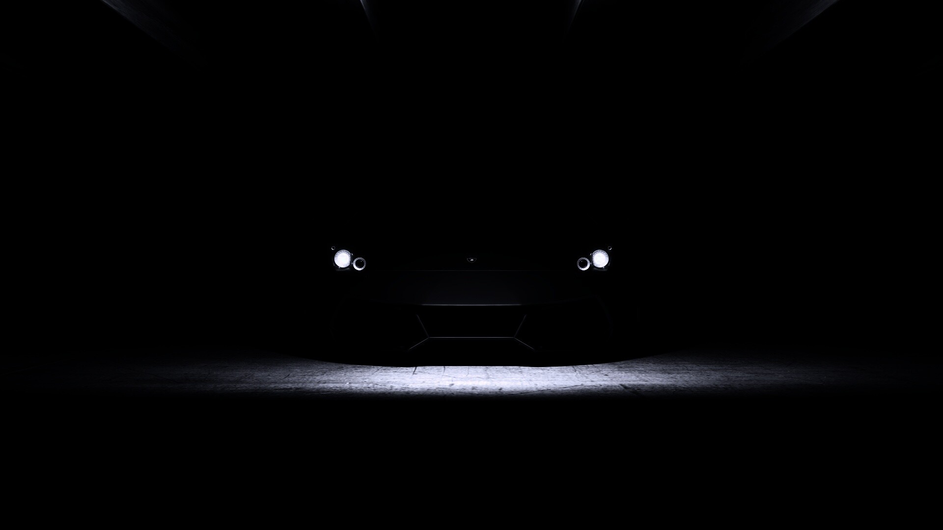 Ламборджини во тьме обои