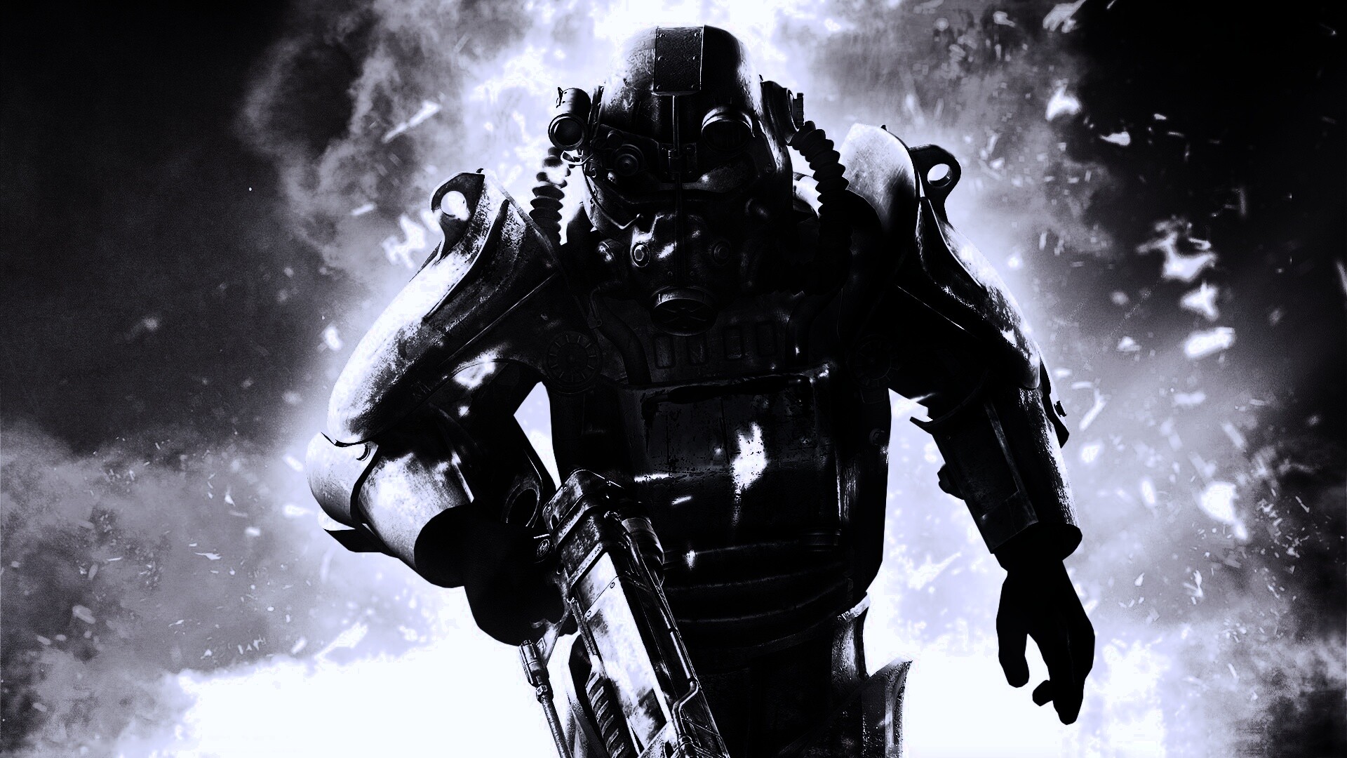 Солдат Братства Стали обои