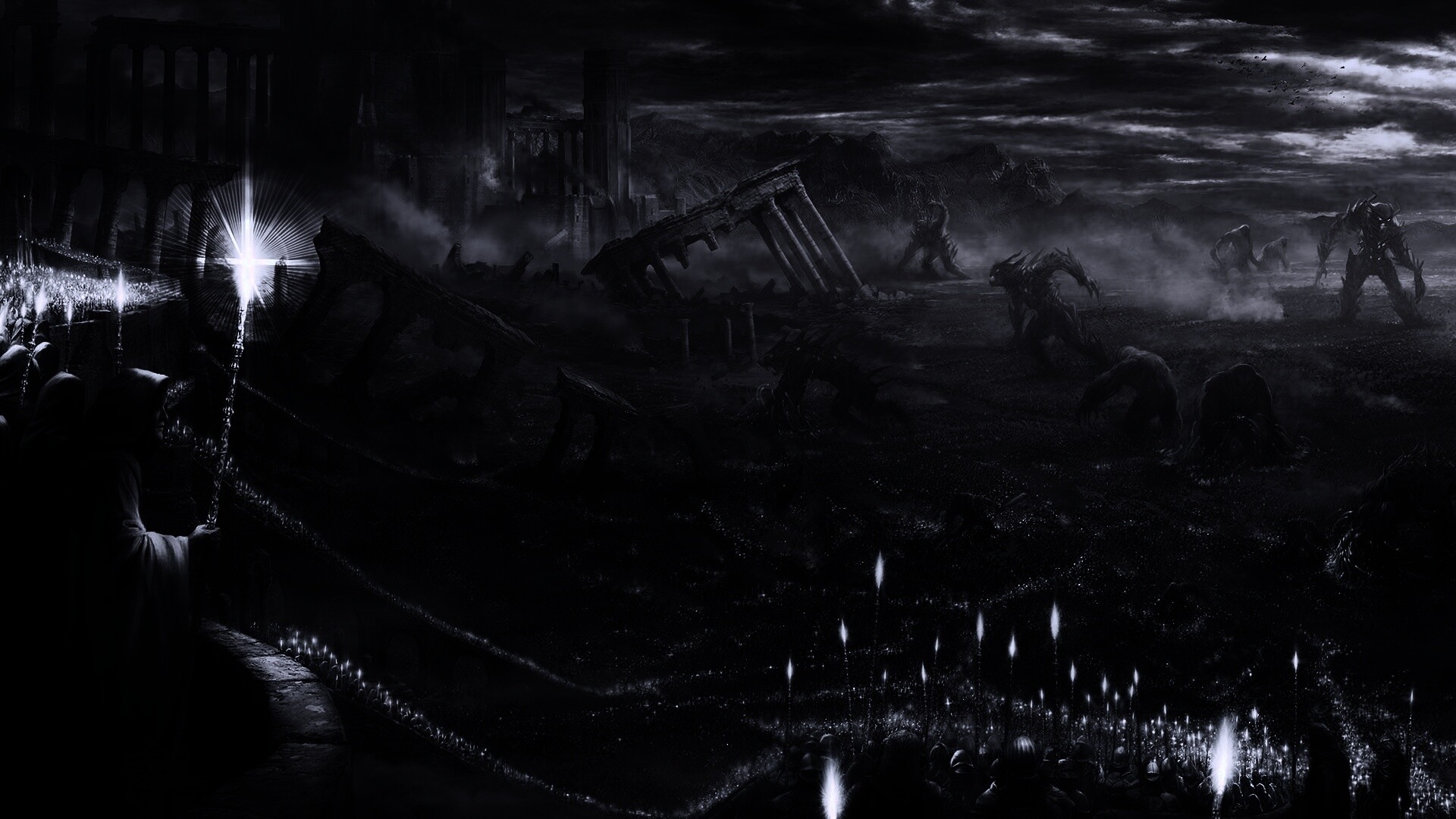 Добро против зла обои