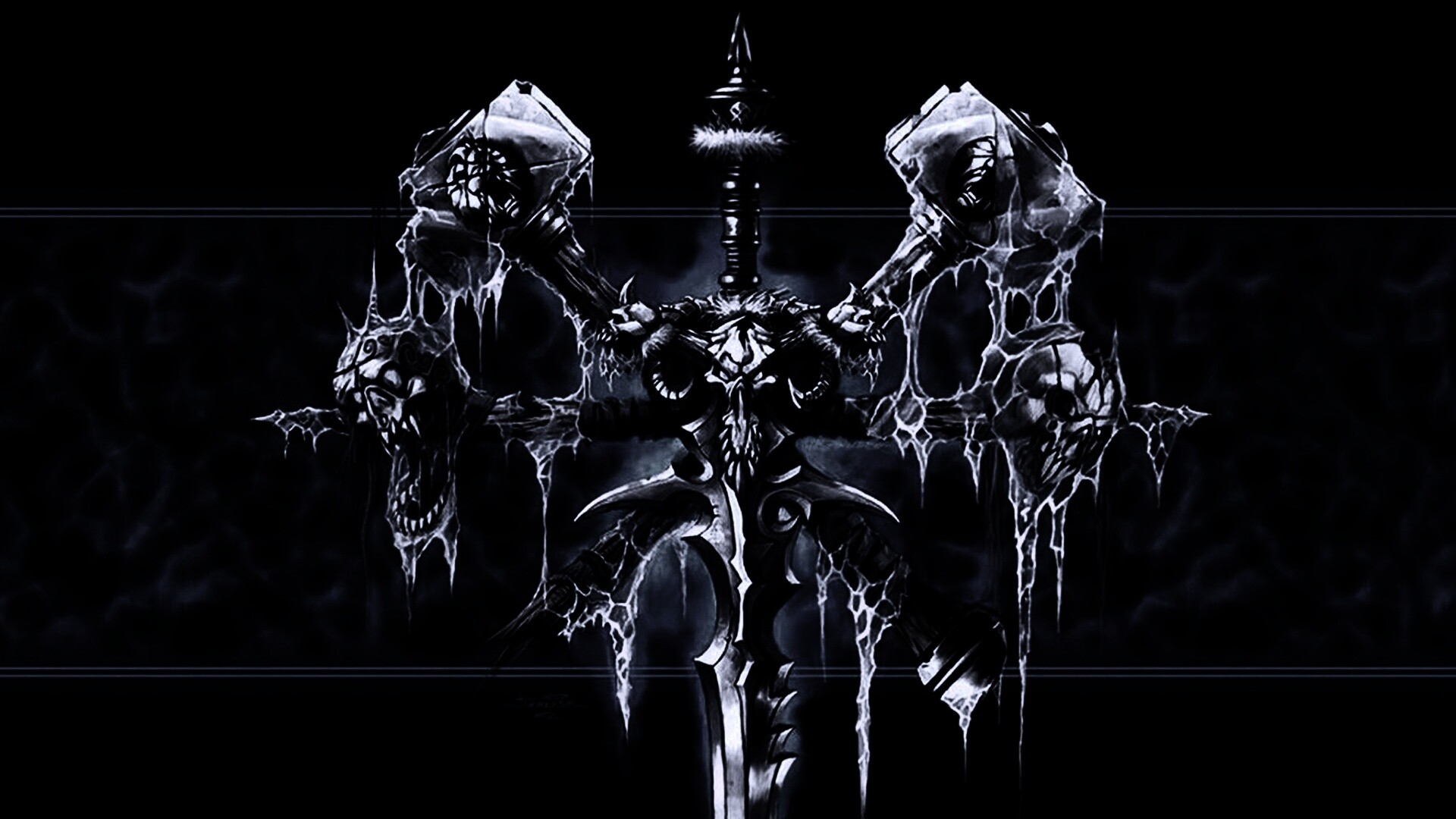 Логотип WarCraft Frothen Throne обои