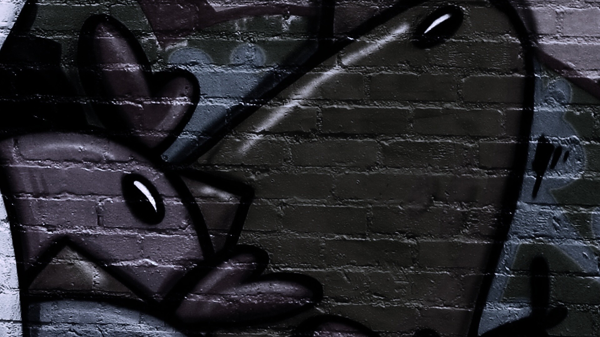 Граффити Курица с цыплятами обои