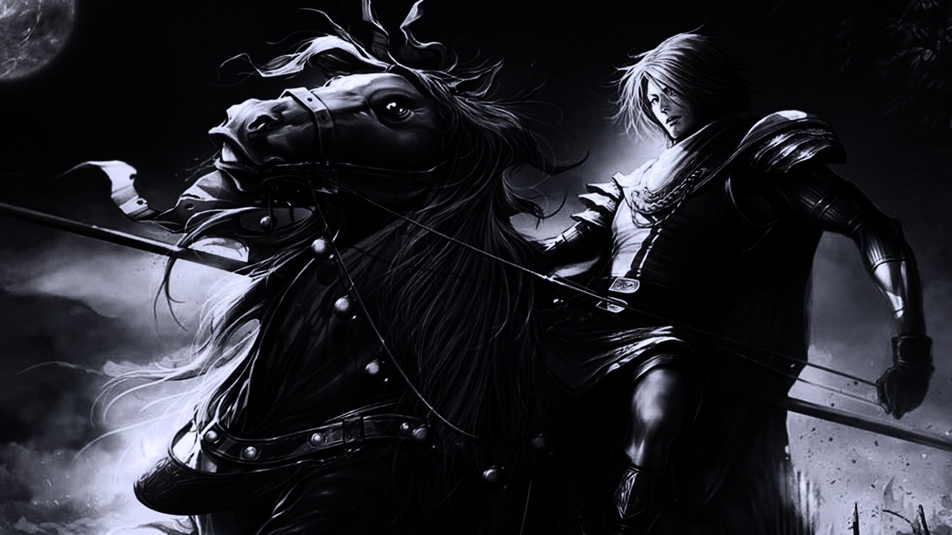 Рыцарь с копьем обои