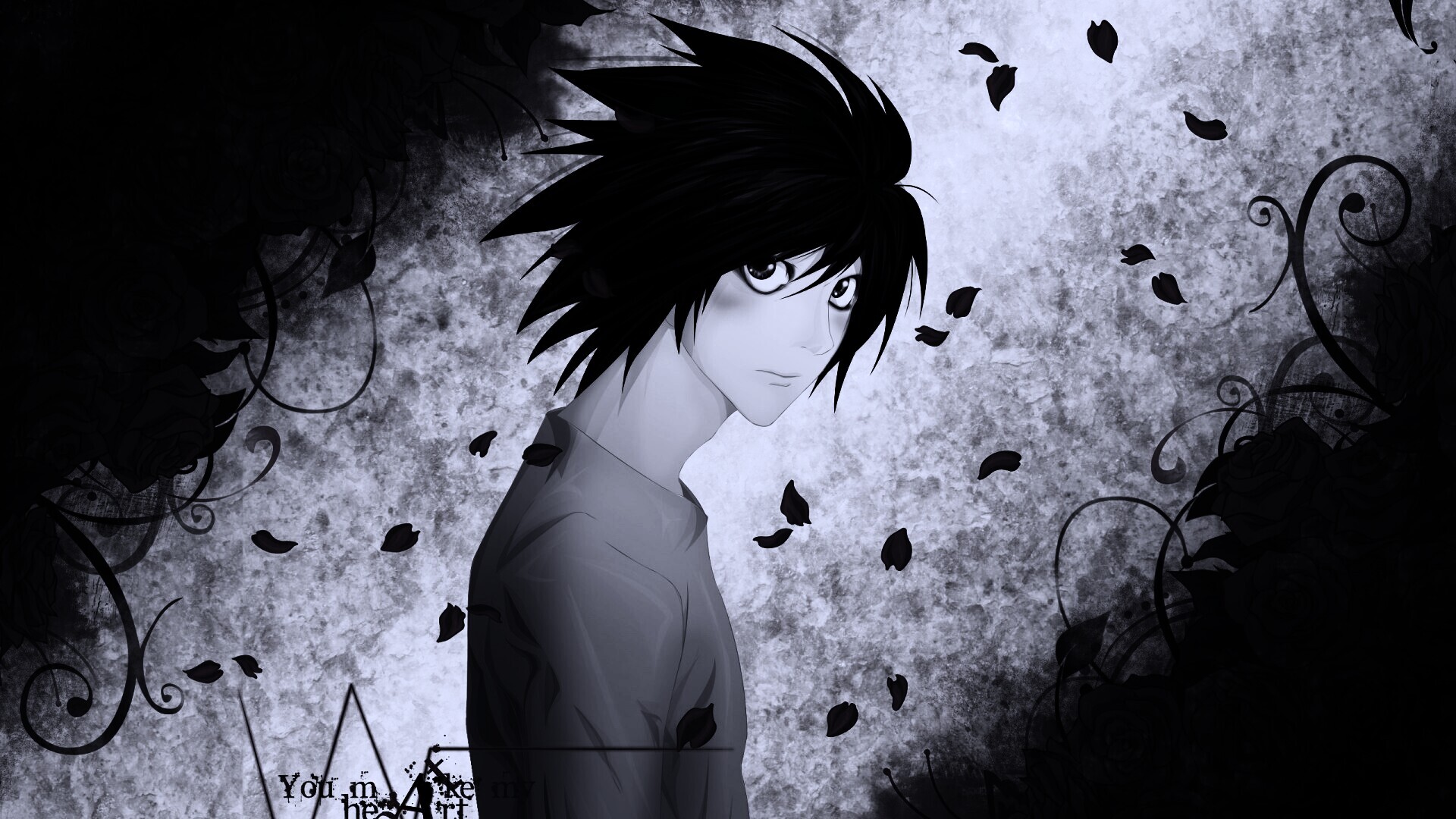 Тетрадь смерти, фанарт обои