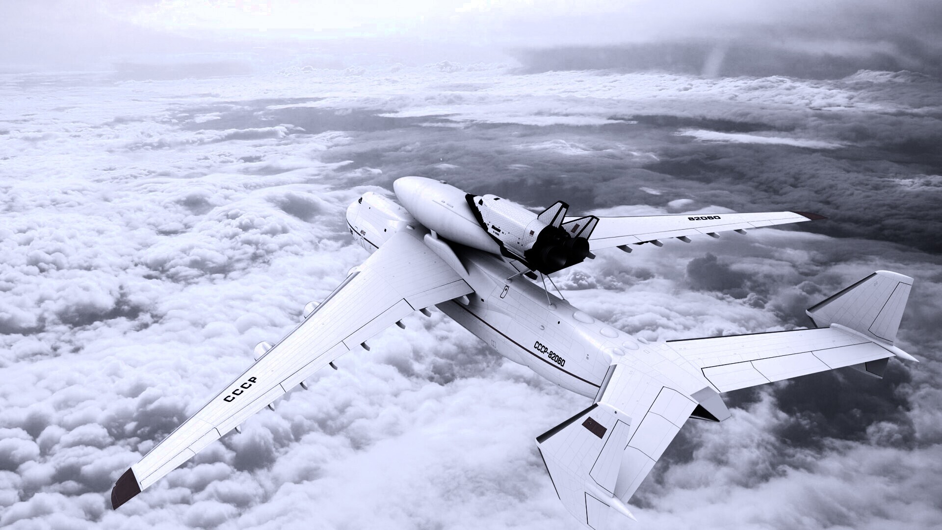 Грузовой самолёт обои