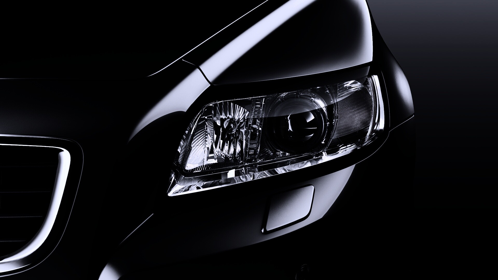 Автомобильная фара обои