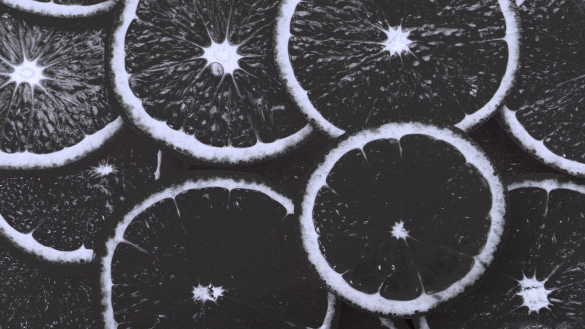 Апельсиновые дольки обои