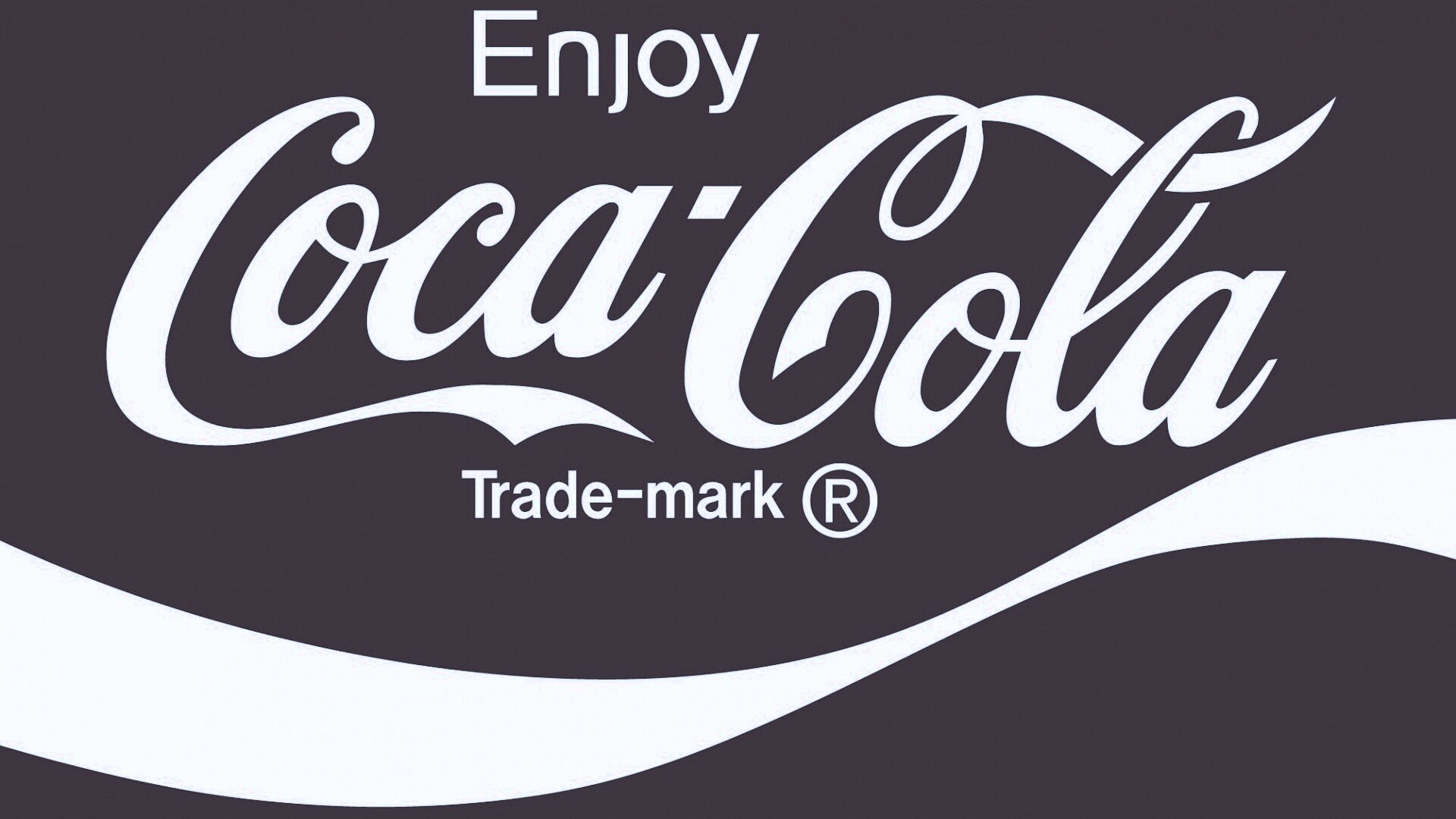 Оригинальный логотип Coca-Cola обои