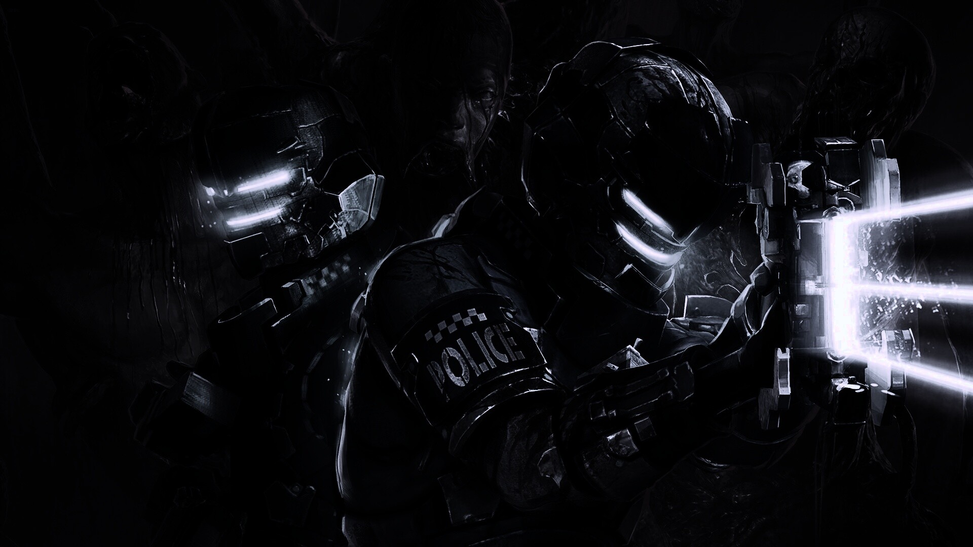 Dead Space полиция обои