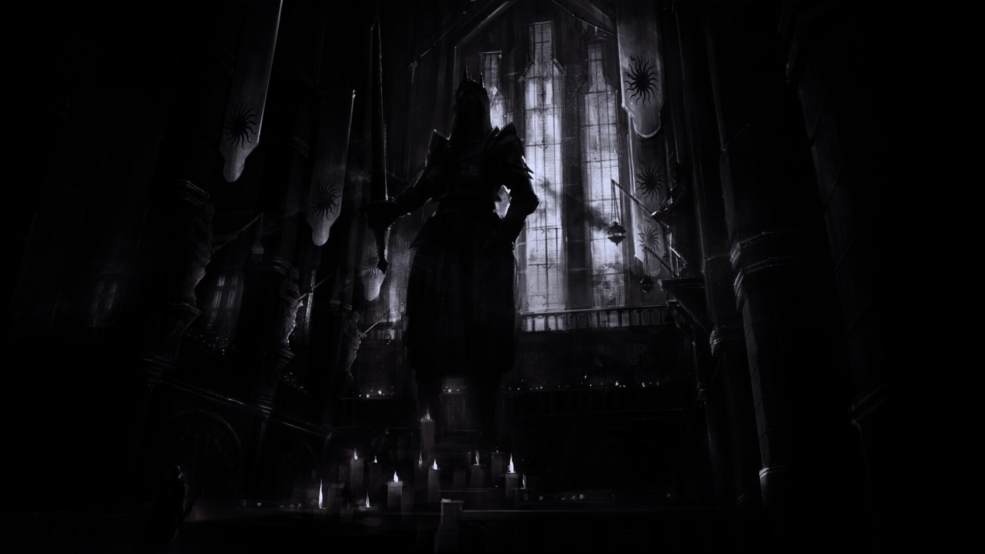 Алтарь из Dragon Age обои