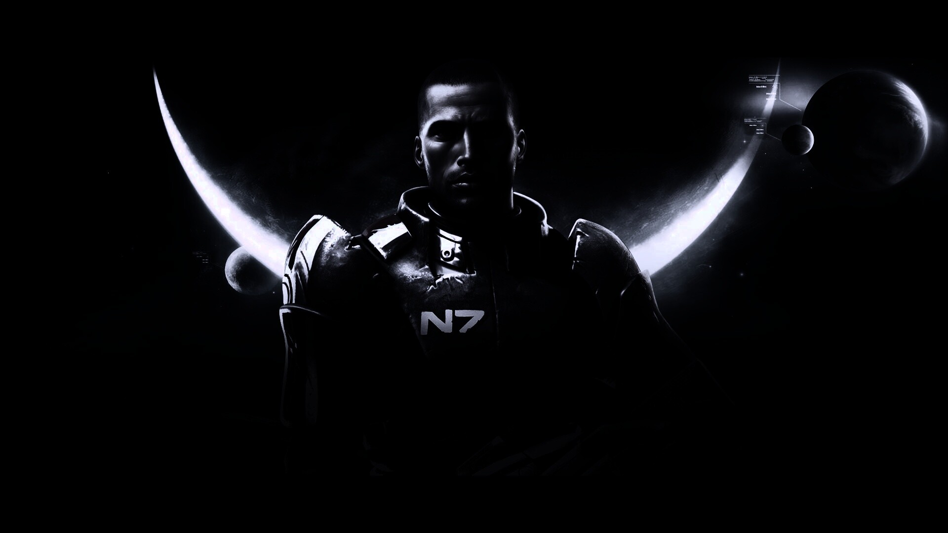 Шепард из Mass Effect обои