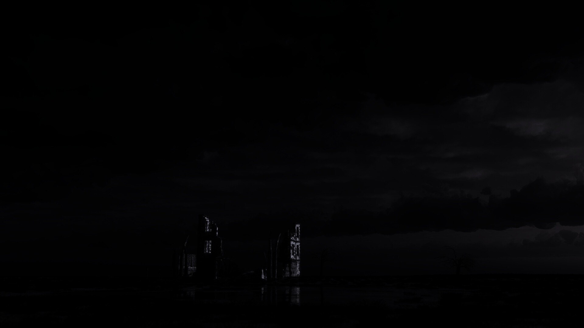 Руины здания обои