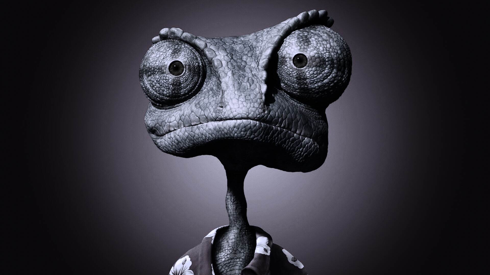 Ранго на красном фоне обои