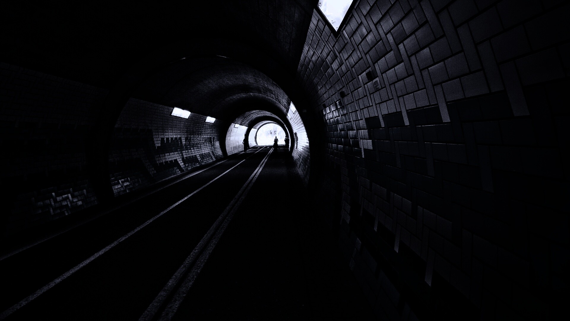 Пешеходный тоннель обои