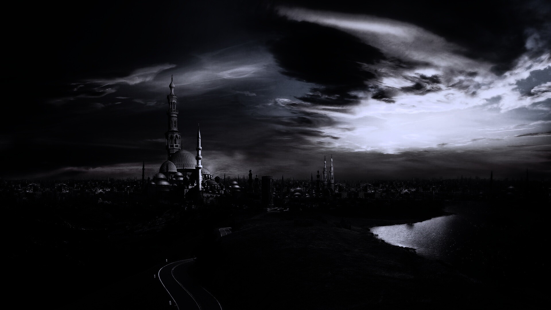 Город минаретов обои