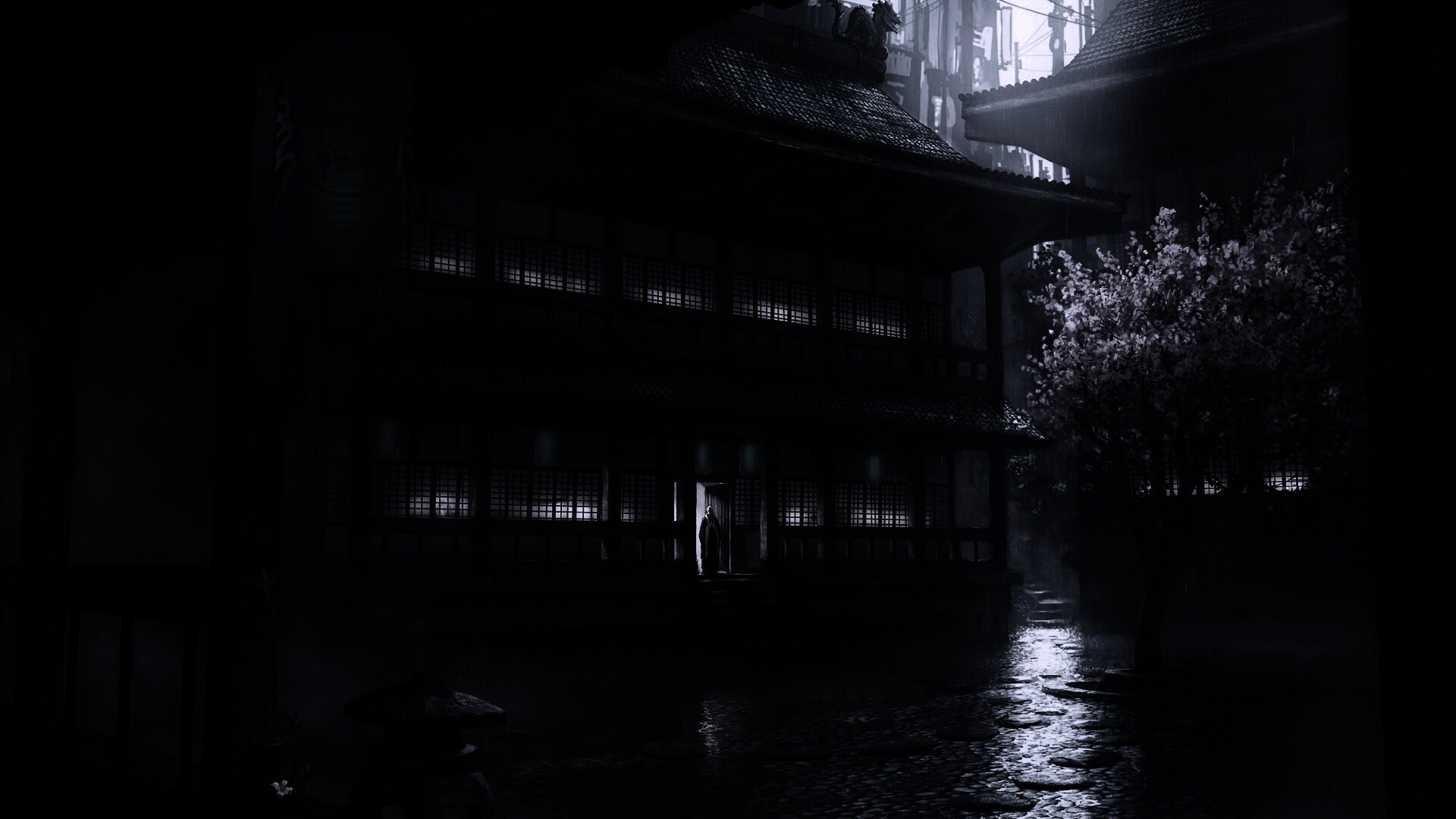 На пороге обои