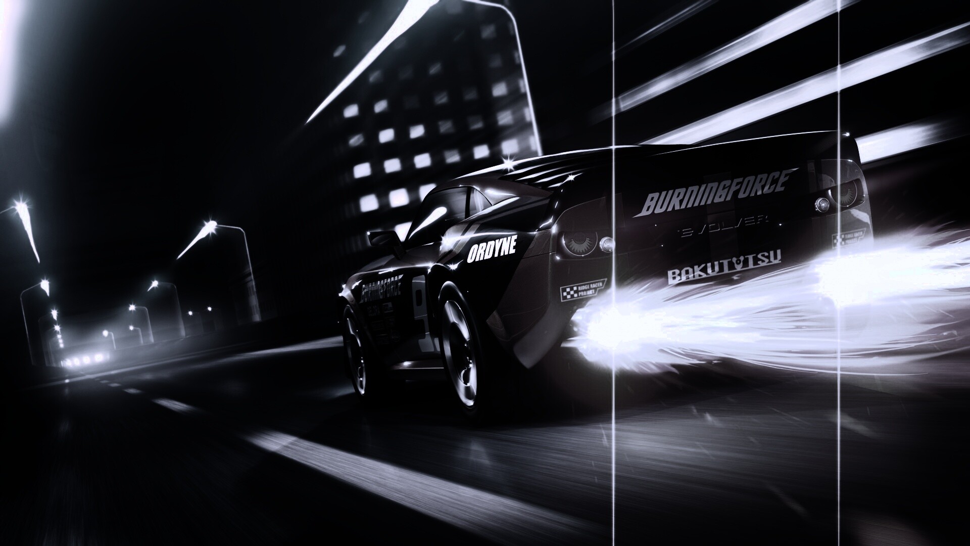 Ночное нитро обои