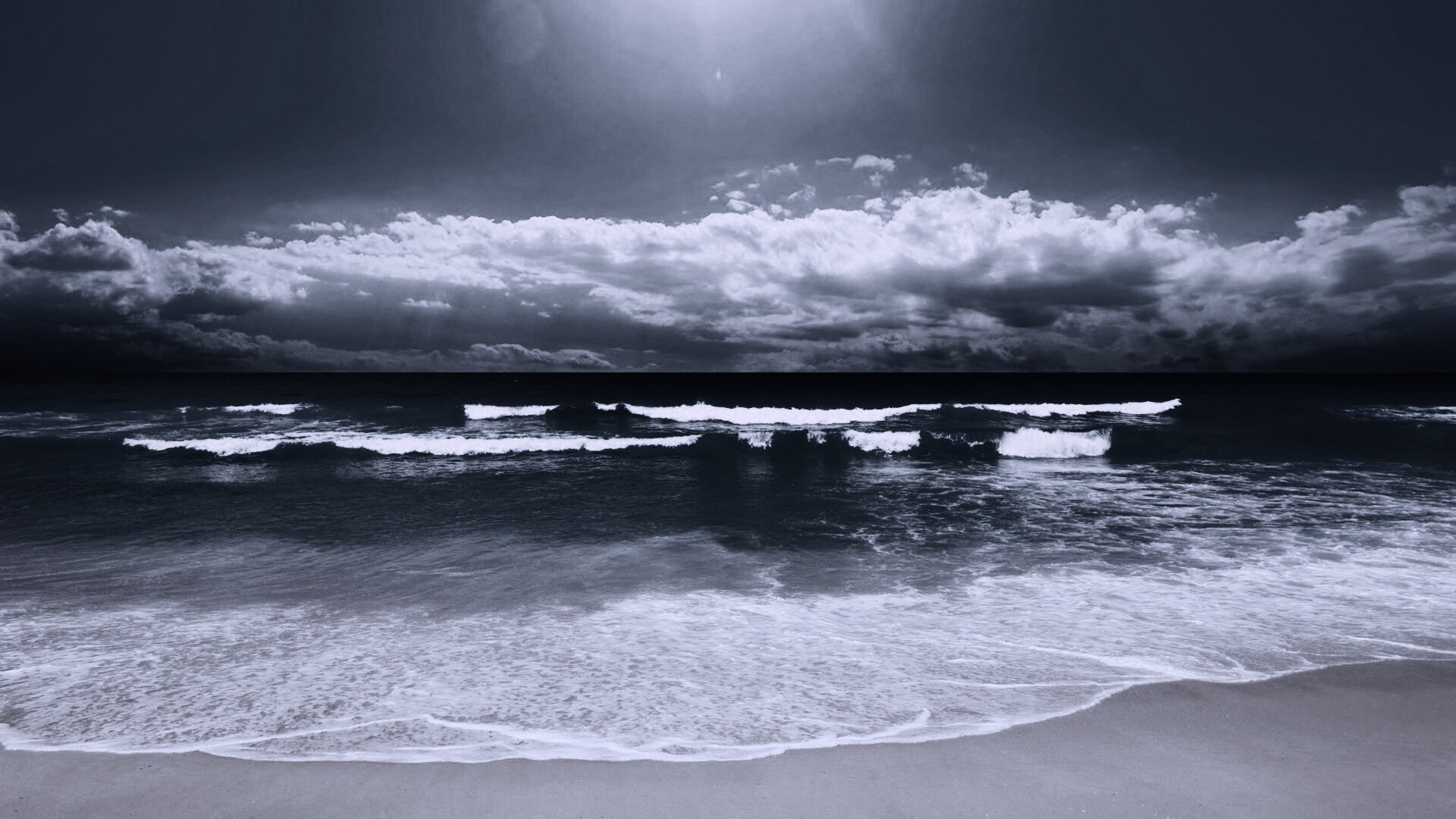 Потрясающий вид на морской пляж обои