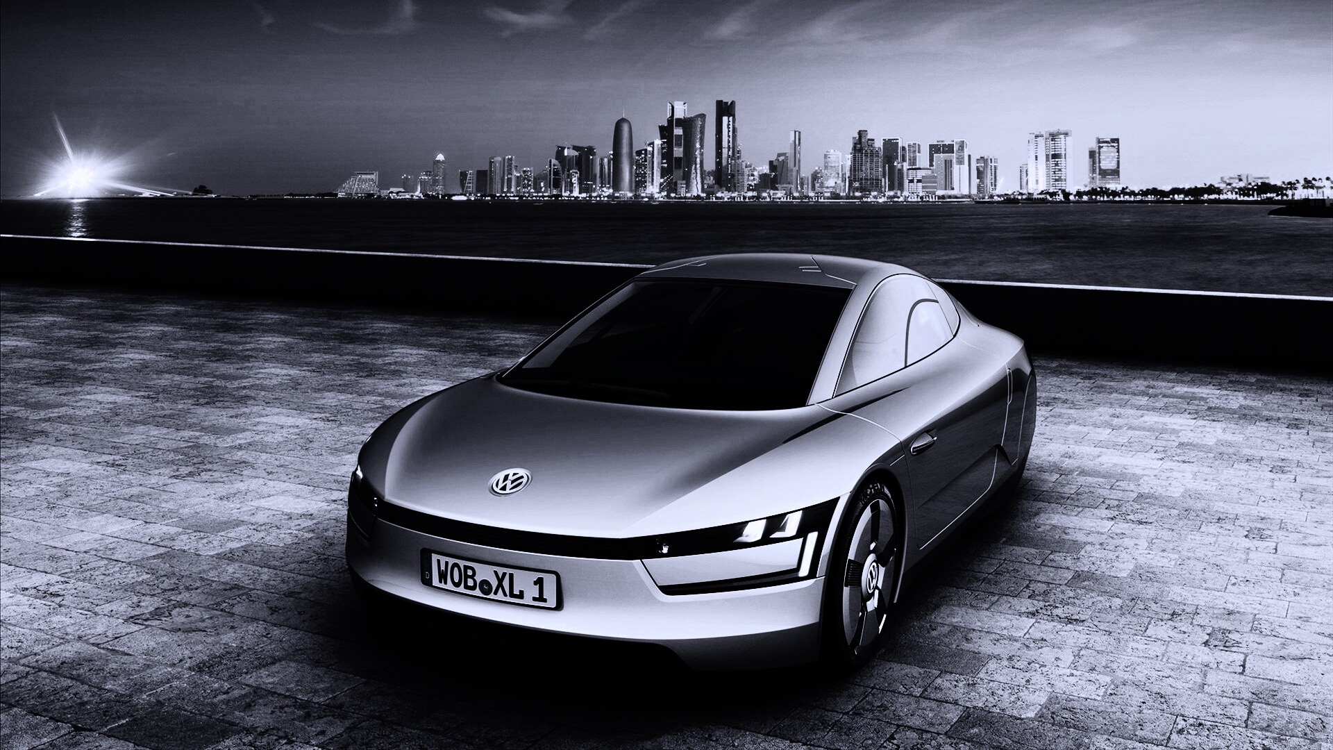 Очень красивый концепткар от фольксваген обои