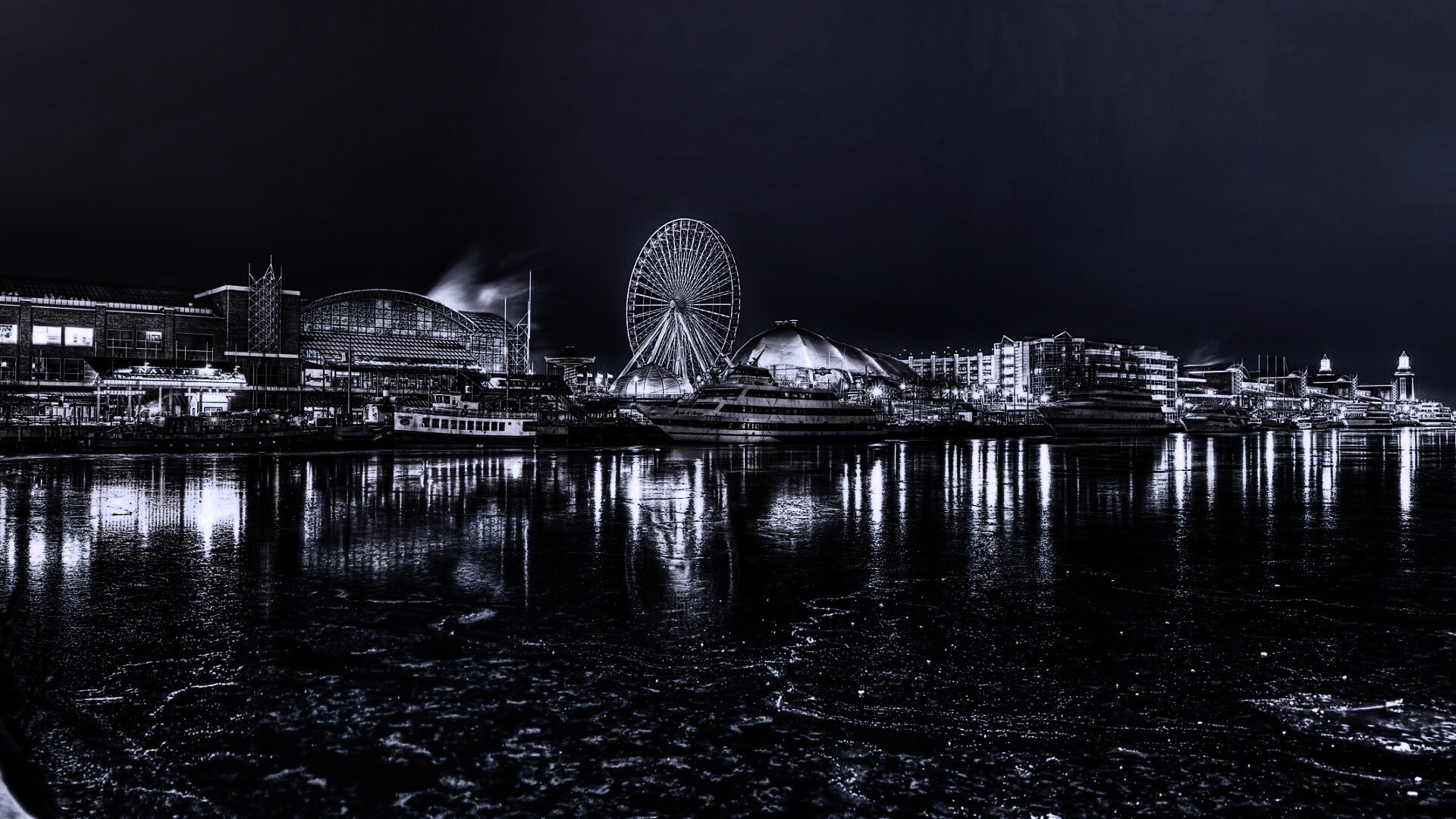 Причал для яхт обои