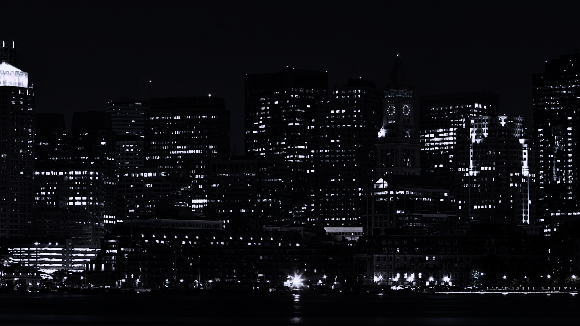 Панорама города обои