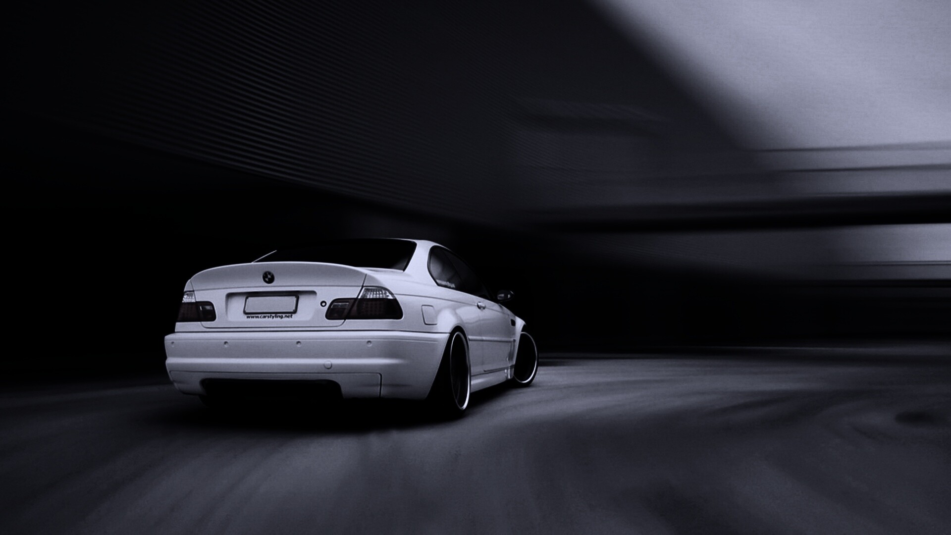 Белый БМВ обои